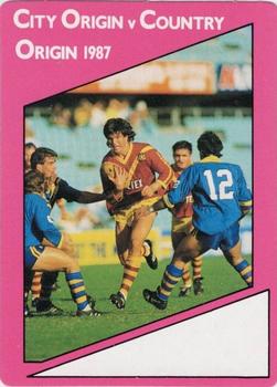 1988 Scanlens #137 1987 City Vs Country Front